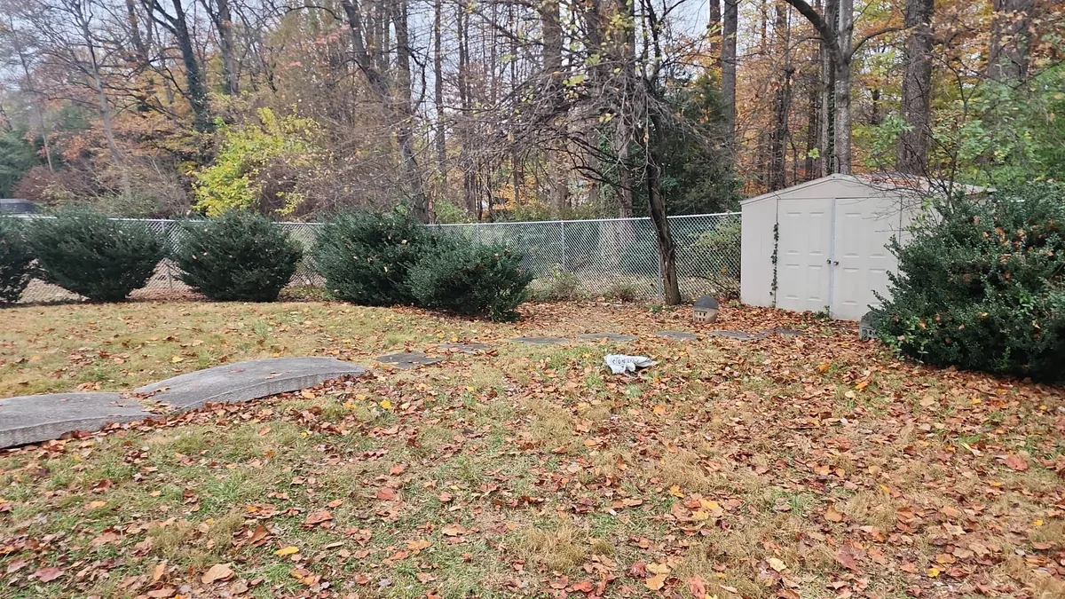 Six-foot galvanized chain link fence, under Our Fencing Projects