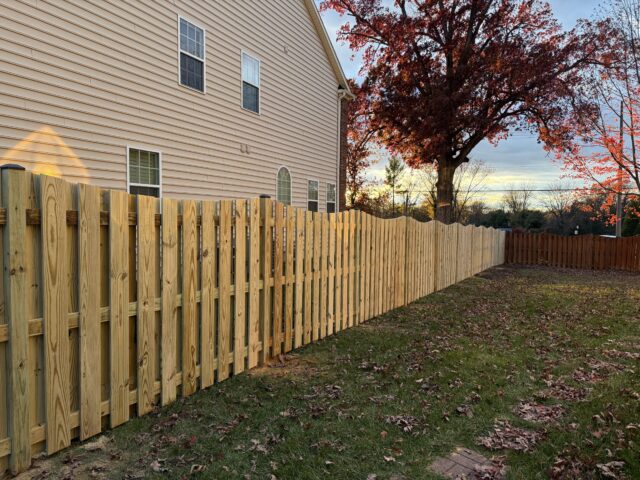 wood fence for HOA