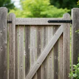Wooden Fence Gate